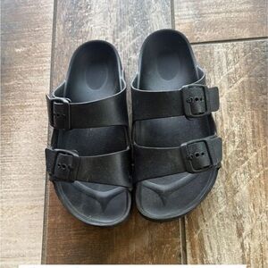 Birkenstocks Arizona EVA, Black, Kids size 1-1.5